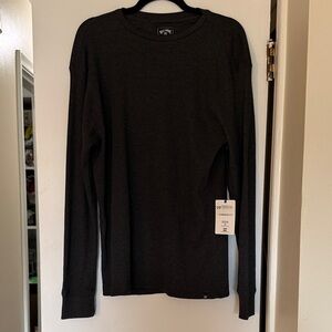 Men's Black Long Sleeve Shirt